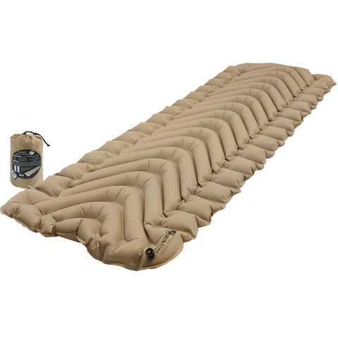 Image of Klymit Insulated Static V Recon Sleeping Pad Coyote-sand