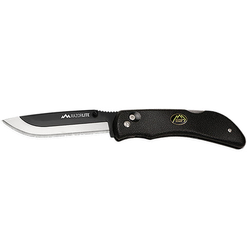 Image of Outdoor Edge Razor-lite Knife Black 6 Blades Clamshell