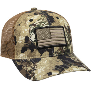 Outdoor Cap Veil Flag Cap Veil Whitetail/brown