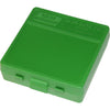 Mtm Handgun Ammo Box 9mm And .380 Acp Green 100 Rd.