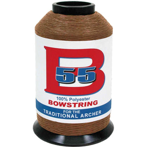 Bcy B55 Bowstring Material Dark Brown 1/4 Lb.