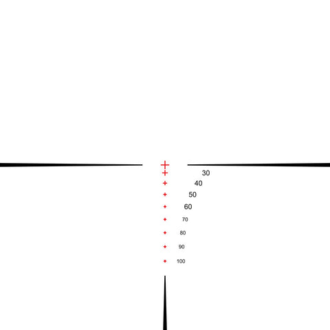 Image of Hawke Xb30 Crossbow Scope 2-7x32 Illuminated Reticle