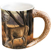 Wild Wings Sculpted Mug Abandoned Farmstead Whitetail Deer