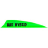 Aae Hybrid 2.0 Shield Cut Vanes Bright Green 50 Pk.