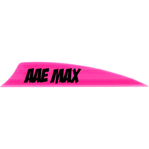 Image of Aae Max 2.0 Shield Cut Vanes Hot Pink 50 Pk.