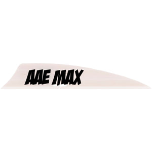 Aae Max 2.0 Shield Cut Vanes White 50 Pk.