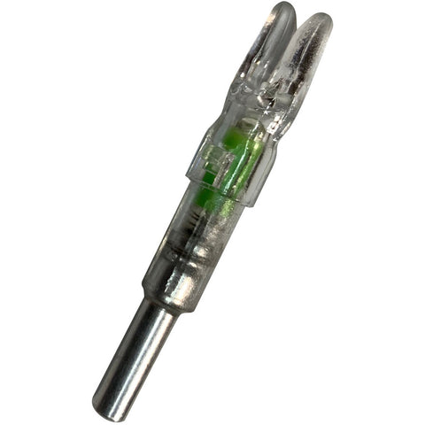 Image of Flex Fletch Lit Lighted Arrow Nocks .166 Green 3 Pk.