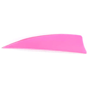 Trueflight Shield Cut Feathers Pink 3 In. Rw 100 Pk.