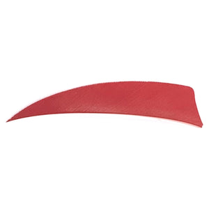 Trueflight Shield Cut Feathers Red 3 In. Lw 100 Pk.