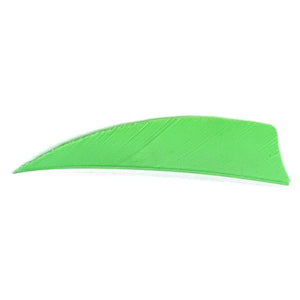 Trueflight Shield Cut Feathers Chartreuse 3 In. Lw 100 Pk.