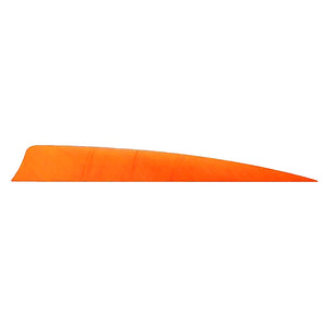 Trueflight Shield Cut Feathers Orange 4 In. Rw 100 Pk.