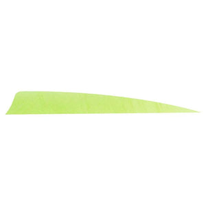 Trueflight Shield Cut Feathers Chartreuse 4 In. Rw 100 Pk.