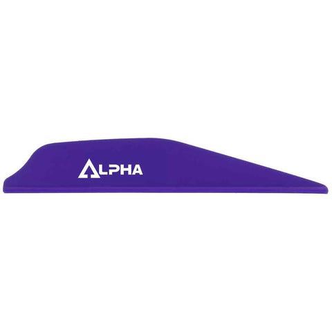 Image of Bohning Alpha Vanes Purple 100 Pk.