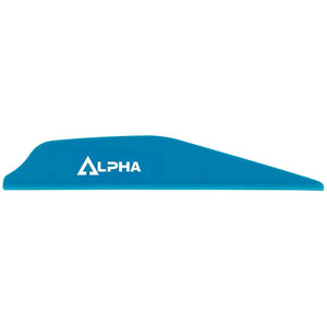 Bohning Alpha Vanes Satin Blue 100 Pk.