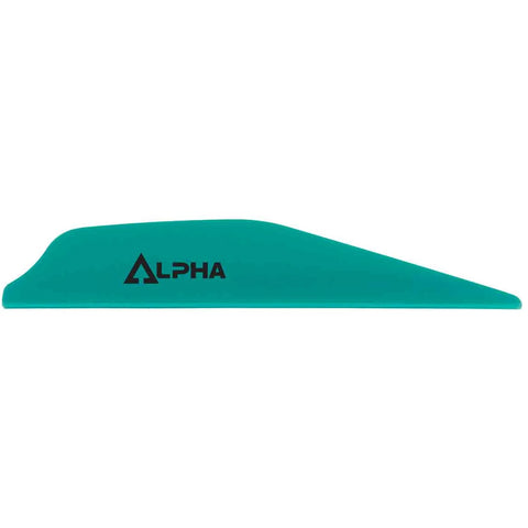 Image of Bohning Alpha Vanes Teal 100 Pk.