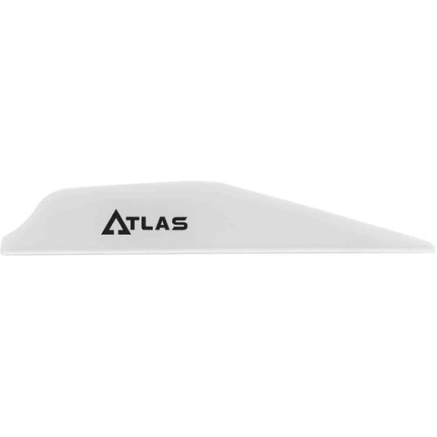 Image of Bohning Atlas Vanes White 100 Pk.