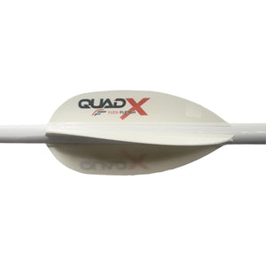 Flex Fletch Quad X Vanes White 50 Pk.