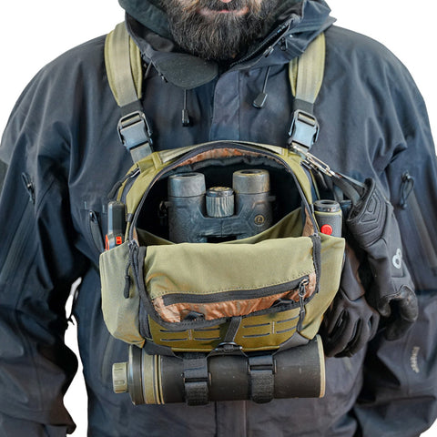 Image of Mft Achro Chest Pack & Harness Small-large Forest