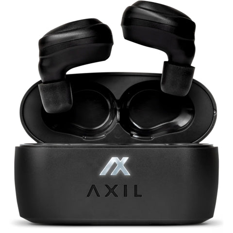 Image of Axil Xcor Wireless Tactical Earbuds W/ Touch Controls & Bluetooth Black