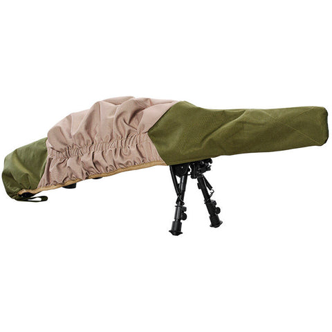 Image of Butler Creek Gun Cover Rifle/shotgun 40in - 54in. Green/brown