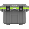 Pelican Elite Cooler Grey/green 30 Qt.