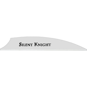 Flex Fletch Silent Knight Vanes White 3 In. 36 Pk.