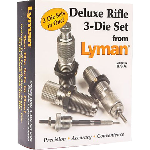 Image of Lyman Carbide Deluxe Rifle 3 Piece Die Set 6.5 Creedmoor