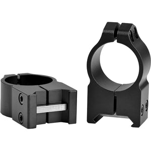 Warne Maxima Vertical Pa Scope Rings Matte Black 1 In. High