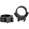 Warne Maxima Horizontal Pa Rimfire Scope Rings 3/8 Dovetail Matte Black 1 In. Medium