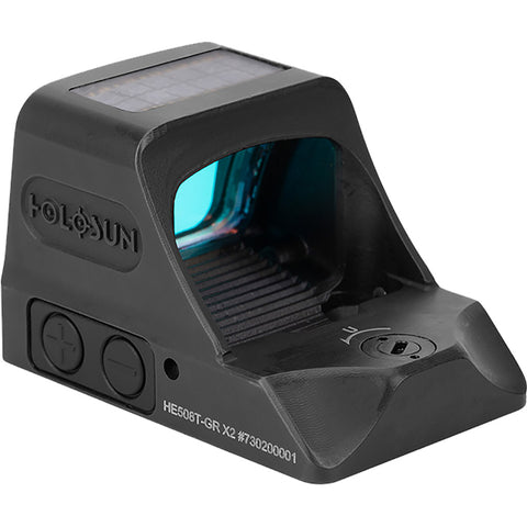 Image of Holosun He508t-gr-x2 Reflex Sight Green Dot 2moa And 32moa Circle