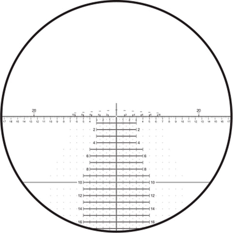 Image of Eotech Vudu Ffp Rifle Scope Black 3.5-18x50mm H59 Reticle Mrad