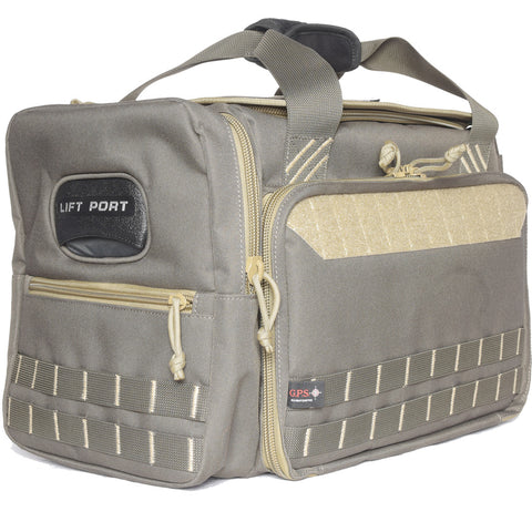 Image of Gps L/m Range Bag With Foam Cradle Black 4 Handgun And 2 Ammo Dumps