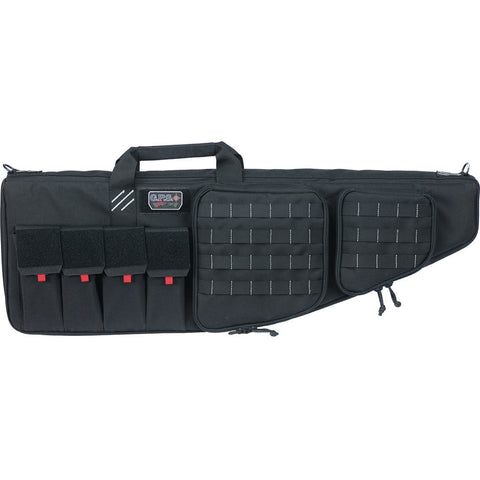 Image of Gps Tactical Ar Case With External Handgun Case Black 35 In.