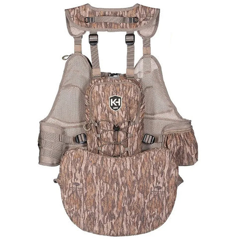 Image of Knight And Hale Run N Gun 200 Turkey Vest Mossy Oak Original Bottomland