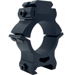 Versaring Universal Scope Rings Black 30mm Horizontal