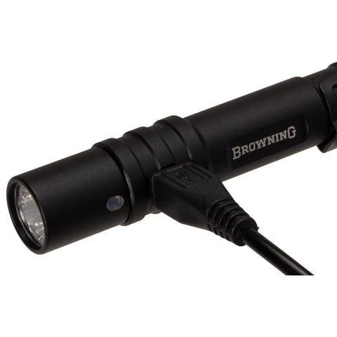 Image of Browning Microblast Usb Flashlight Black 160 Lumens