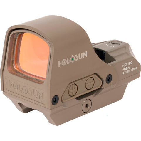 Image of Holosun Elite Reflex Sight Fde Green Solar Failsafe