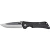 Southern Grind Bad Monkey Folding Knife 4 In.  Drop Point Satin W/black G10 Handle