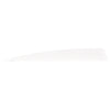 Gateway Shield Cut Feathers White 5 In. Lw 50 Pk.