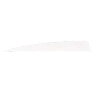 Gateway Shield Cut Feathers White 5 In. Lw 50 Pk.