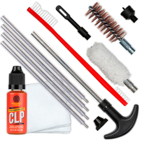 Image of Shooters Choice Shotgun Gun Rod Cleaning Kit Aluminum 12 Ga.