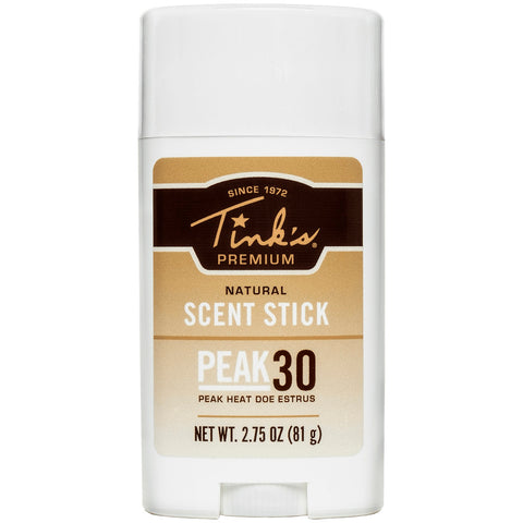 Image of Tinks Natural Scent Stick Peak30 Premium Estrus 2.75 Oz.