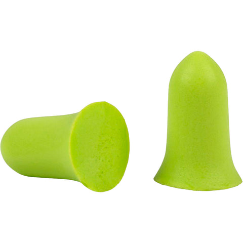 Image of Ultrx Tapered Foam Plugs Lime 25 Pr. Jar