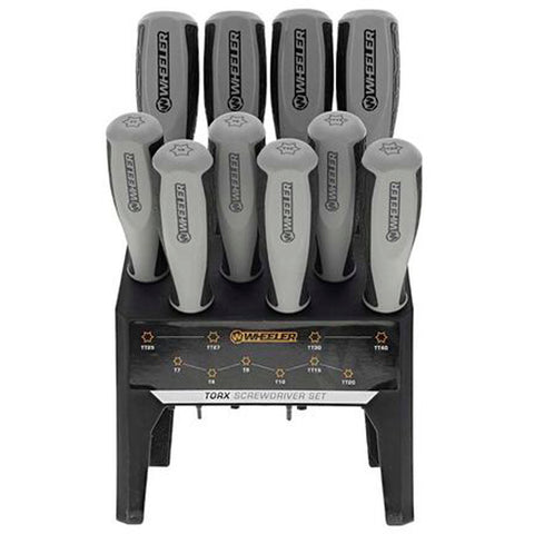 Image of Wheeler Benchtop Screwdriver Set Torx 10 Pc.