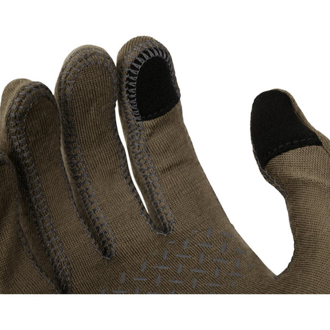 Image of Badlands Pecora Merino Glove Liner Mud Small