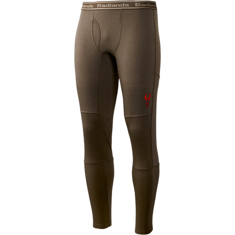 Image of Badlands Pecora Heavyweight Merino Leggings Mud Small