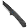 Outdoor Edge Razor Vx4 Edc Knife Carbon Weave G10 3 In.