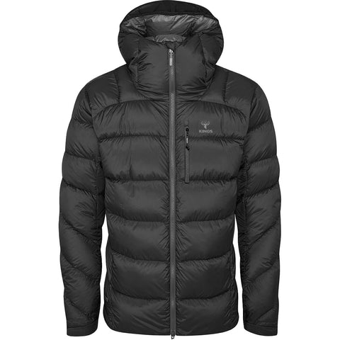 Image of Kings Lightweight Puffy Jacket Black Medium