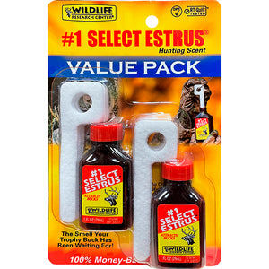 Wildlife Research #1 Select Estrus Combo 2 1 Oz. Bottles