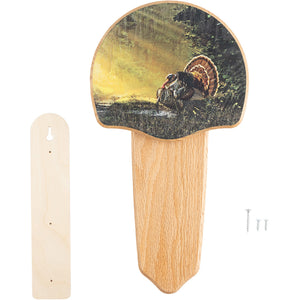 Walnut Hollow Turkey Mount Kit Oak Sunrise Call